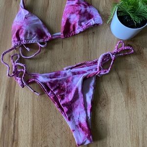 Purple Tiedye Bikini